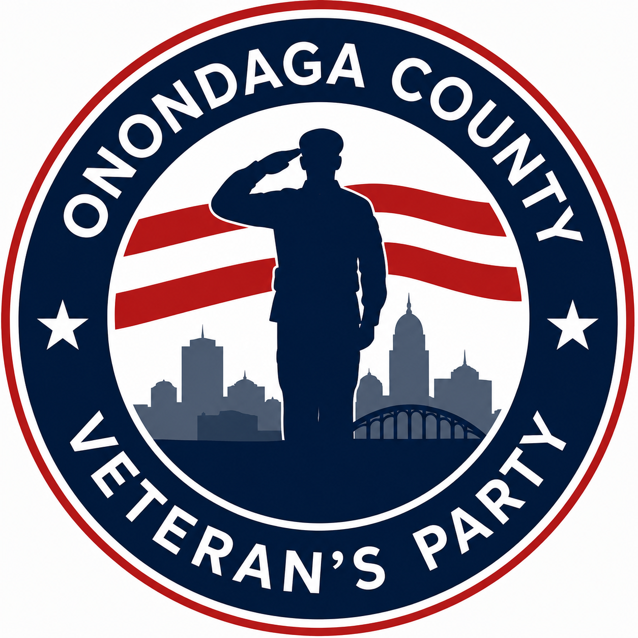 Onondaga County Veteran's Party emblem